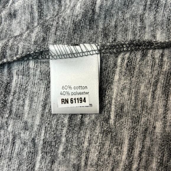 Sonoma Heathered Gray Cardigan with Open Front Size Medium - Picture 5 of 5